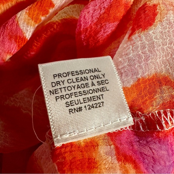 NWT MISA Los Angeles ‘Indira’ Romper in “Maldive Marble” White & Pink Sz Medium - Picture 13 of 16